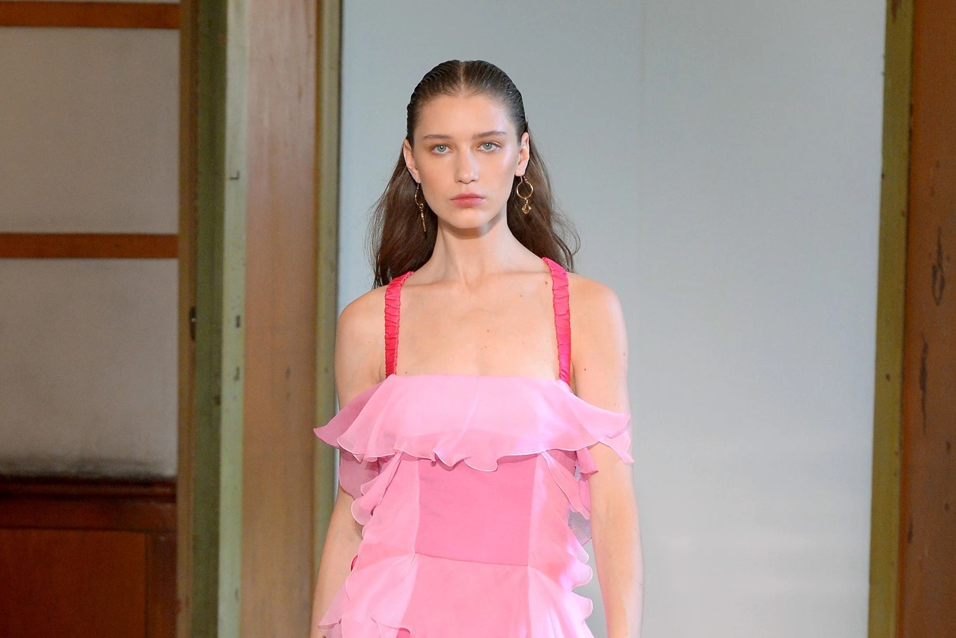 The return of ruffle dress after 20 years